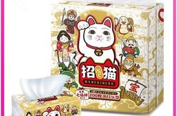 【東京豪德寺】招き猫 × 淺草七福神-金運厚柔衛生紙（200抽x56包）