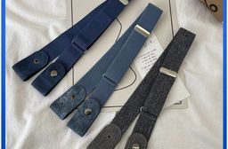 百搭牛仔彈力隱形腰帶