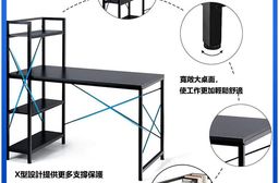 【E家工廠】書桌 電腦桌 書桌收納 側櫃書桌 側架書桌 工作桌 329