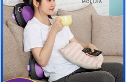 【MOLIJIA 魔力家】M620有線肩頸溫熱揉捏紓壓按摩枕(BY060020)