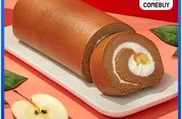 【COMEBUY】蘋果冰茶生乳捲 320g/盒