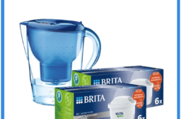 【BRITA】Marella 馬利拉濾水壺藍3.5L+MXPRO12入去水垢濾芯