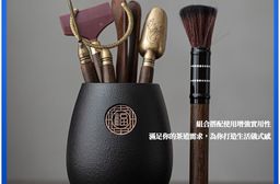黑陶茶道六君子茶具配件組