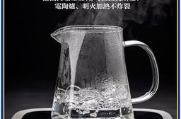 SGS食品級認證 獨享時光方形玻璃茶壺550ml 方形玻璃茶壺 一人份的優雅