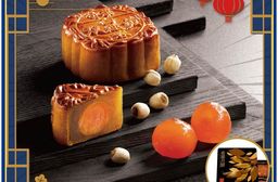 【奇華】雙黃白蓮蓉禮盒_2025中秋月餅(4大廣/盒 鐵盒 附提袋)_中秋禮盒