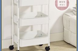 【AAA】MIT超輕巧三層置物收納車 - 5色可選