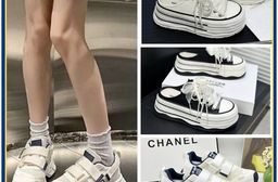 萬搭厚底魔術拉長腿老爹休閒女鞋