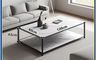 E家工廠 7.9折! - 茶几 120公分雙層茶几 茶几桌 辦公會客桌 咖啡桌 479