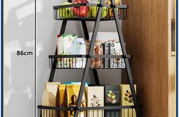 【E家工廠】廚房置物架 移動式層架 多功能移動置物架 層架置物架 467