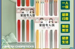 國潮分餐合金筷 分餐筷 筷子 合金筷