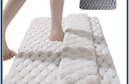 雲朵絨厚款軟綿綿吸水地墊A