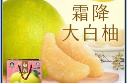 預購【雪莉朵辣嚴選】50年正宗老欉 霜降大白柚 十斤箱(3-4粒)/20斤箱(6