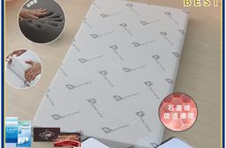 【BEST】冰火雙效記憶床墊 5公分/10公分 台灣製 石墨烯纖維+涼感纖維 四