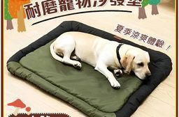 夏季透氣牛津布耐磨寵物沙發墊(大號90cm)