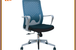 EL-60-1人體工學高背頭枕透氣杜邦網坐墊電腦椅 辦公椅 會議椅 收納椅