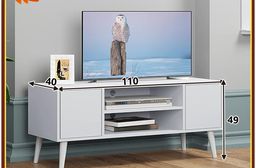 【E家工廠】120CM電視櫃 兩門電視櫃 TV櫃 高腳電視櫃 279