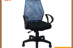 唐恩高背弧形扶手山形座墊辦公椅 電腦椅