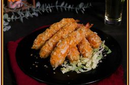 【巧食家】嚴選黃金麵包炸蝦 210g/6入/盒 (10盒組)