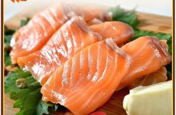 歡慶雙11【鮮綠生活】頂級煙燻鮭魚切片(100克/包)