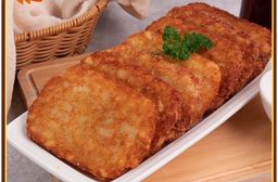 【巧食家】四角薯餅 640g/10片/盒 (6盒組)