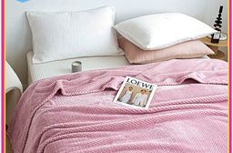 法蘭絨菠蘿格四季毯