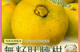 【雪莉朵辣嚴選】無籽肚臍柑（16-22顆） 10斤箱
