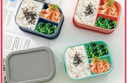 Mindéa 食品級矽膠方形分格便當盒 700ml 單格