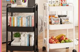 【Mr.box】日系鐵製三層收納推車