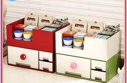 【Mr.box】雙層可分離桌面收納盒