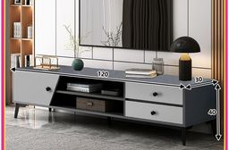 【E家工廠】120CM電視櫃 客廳電視櫃 客廳櫃 TV櫃 高腳電視櫃 267