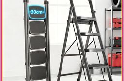 【ANDYMAY2】穩步安全扶手折疊人字梯(OH-K605)