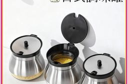 【精致廚】日式玻璃密封調味罐 加贈專用罐勺