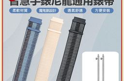 CW-SA-W45 智慧手錶尼龍通用錶帶 20mm(柔軟材質 魔鬼氈 方便安裝