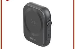 【Philips飛利浦】黑金剛 5000mAh磁吸三合一 磁吸行動電源 DLP2