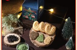 【愛不囉嗦】冬日微光 餅乾盒-手提盒