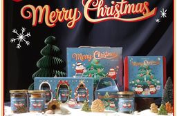 【愛不囉嗦】 聖誕限定 起司奶酥手工餅乾 - 60g/罐