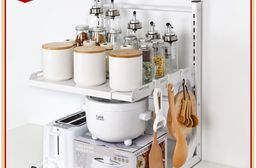 【ANDYMAY2】森川可伸縮調節微波爐置物架(OH-K315)