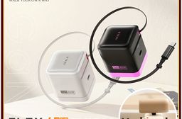 【iWALK】FLEX 隨拉充 65W 氮化鎵充電器 內建約70cm伸縮線