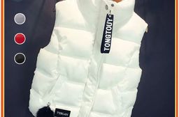 韓版簡約時尚輕暖馬甲背心