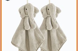 【百鈴】Aqua超吸水快乾擦手巾-大象2入