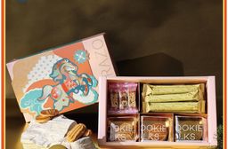 馬躍豐年 綜合餅乾年糖禮盒-附提袋