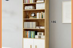 【E家工廠】書櫃 60公分收納櫃 書架 儲物櫃 多功能展示櫃 532