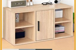 【HOPMA】單門四格櫃 台灣製造 收納櫃 置物櫃 書櫃 櫃子