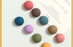 Lestar 馬卡龍莫蘭迪多用途磁吸貼/冰箱貼 9色組