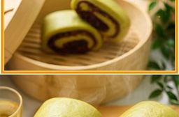 【日光豆漿】天然可口爆餡夾心捲(一抹紅豆捲/爆芋堅果捲 兩款任選)