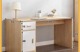 【E家工廠】書桌 電腦桌 120CM工作桌 DIY寫大桌面收納桌 312字桌