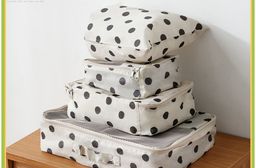 【Amos】摩登豆豆旅行收納袋組合