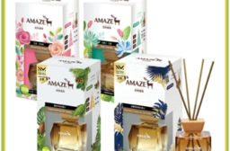 Amaze 經典擴香-雪松中性淡香水 組合(100mlx1瓶+3入雪松香氛包)