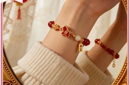 紅潤馬年暴富鴻運手串/福馬手鍊